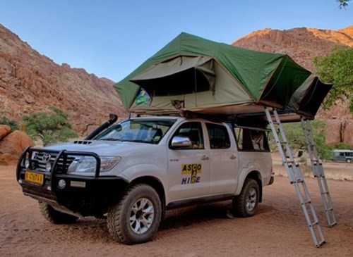 SELF DRIVE ROOF TENT, EXPLORING PARKS Namibia