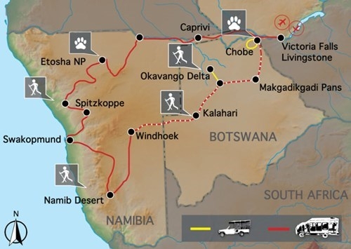 NAMIBIA & ZAMBESI SAFARI Zambia