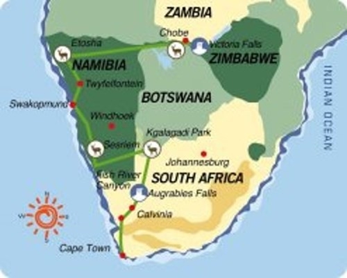 TRANSKALAHARI ADVENTURE NORTH Zimbabwe